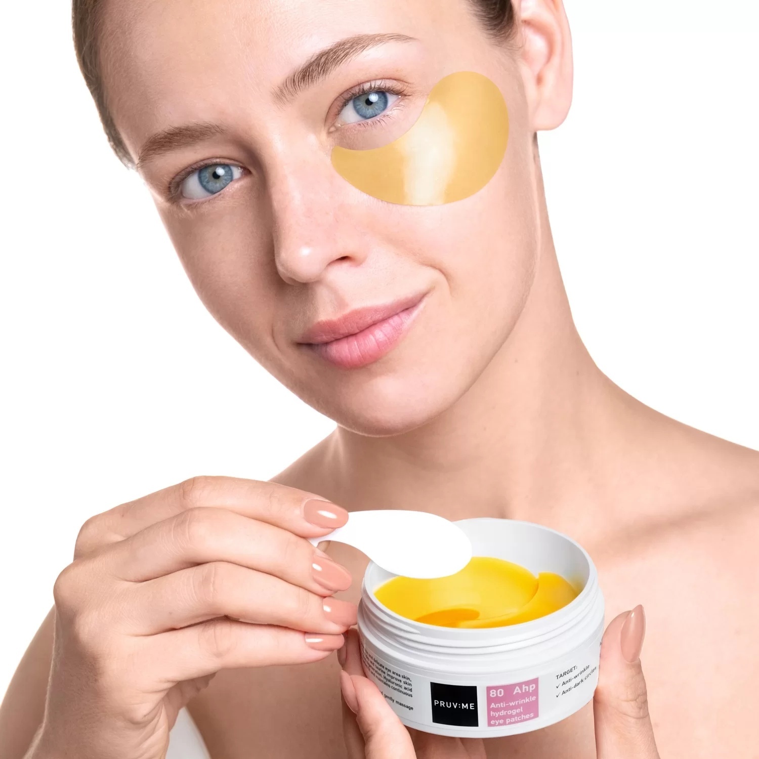 Патчи гидрогелевые для глаз против морщин с ретинолом купить в VISAGEHALL