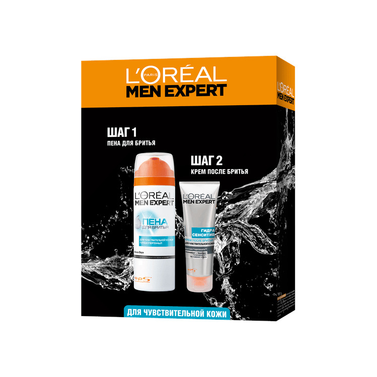 Набор MEN Пена для бритья 200мл + Крем после бритья 75мл