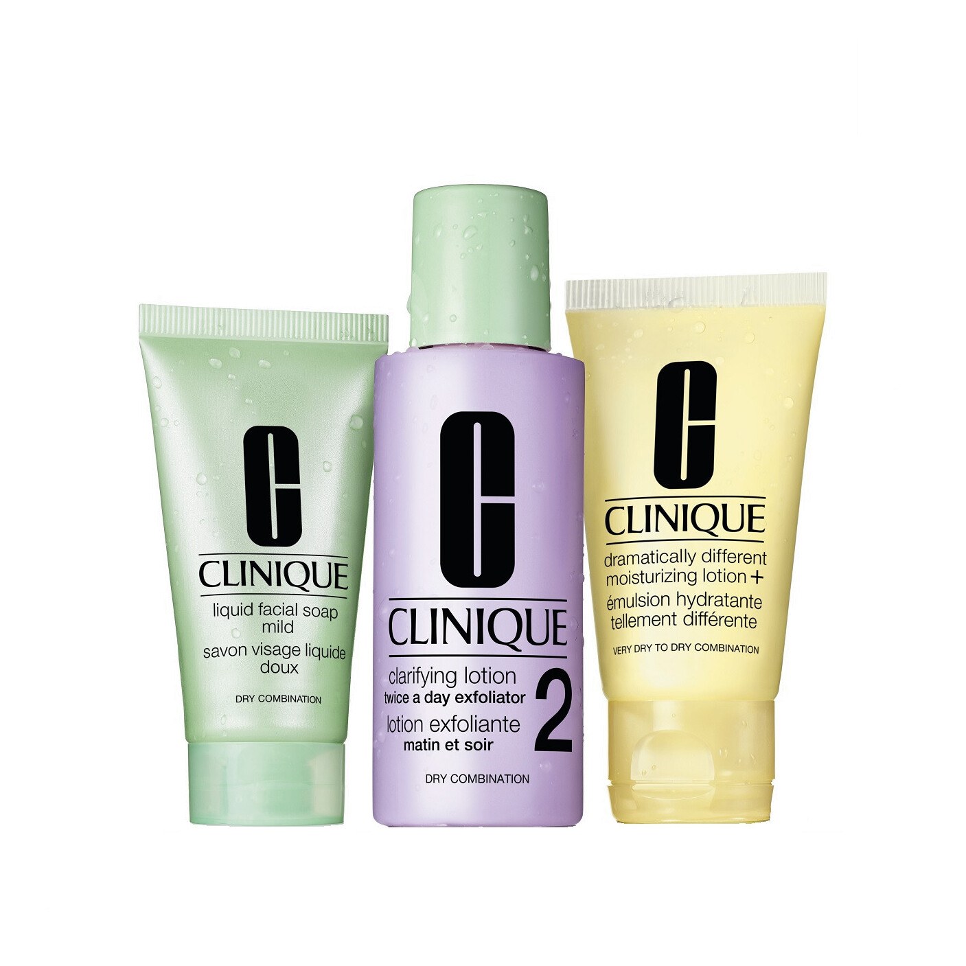 Набор 3-Ступенчатой Системы ухода для комбинированной и склонной к сухости кожи купить в VISAGEHALL