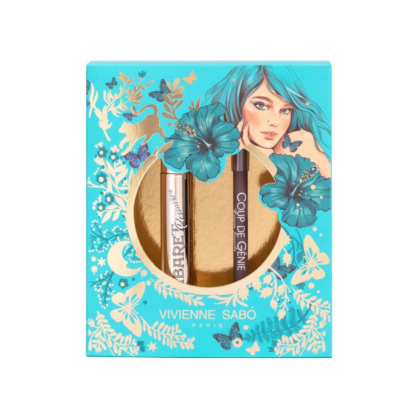 Набор подарочный: Тушь для ресниц Cabaret Premiere + Карандаш для бровей тон 001 купить в VISAGEHALL