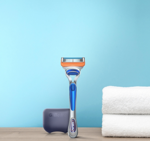 Набор подарочный Fusion Станок с 1 кассета+чехол  купить в VISAGEHALL