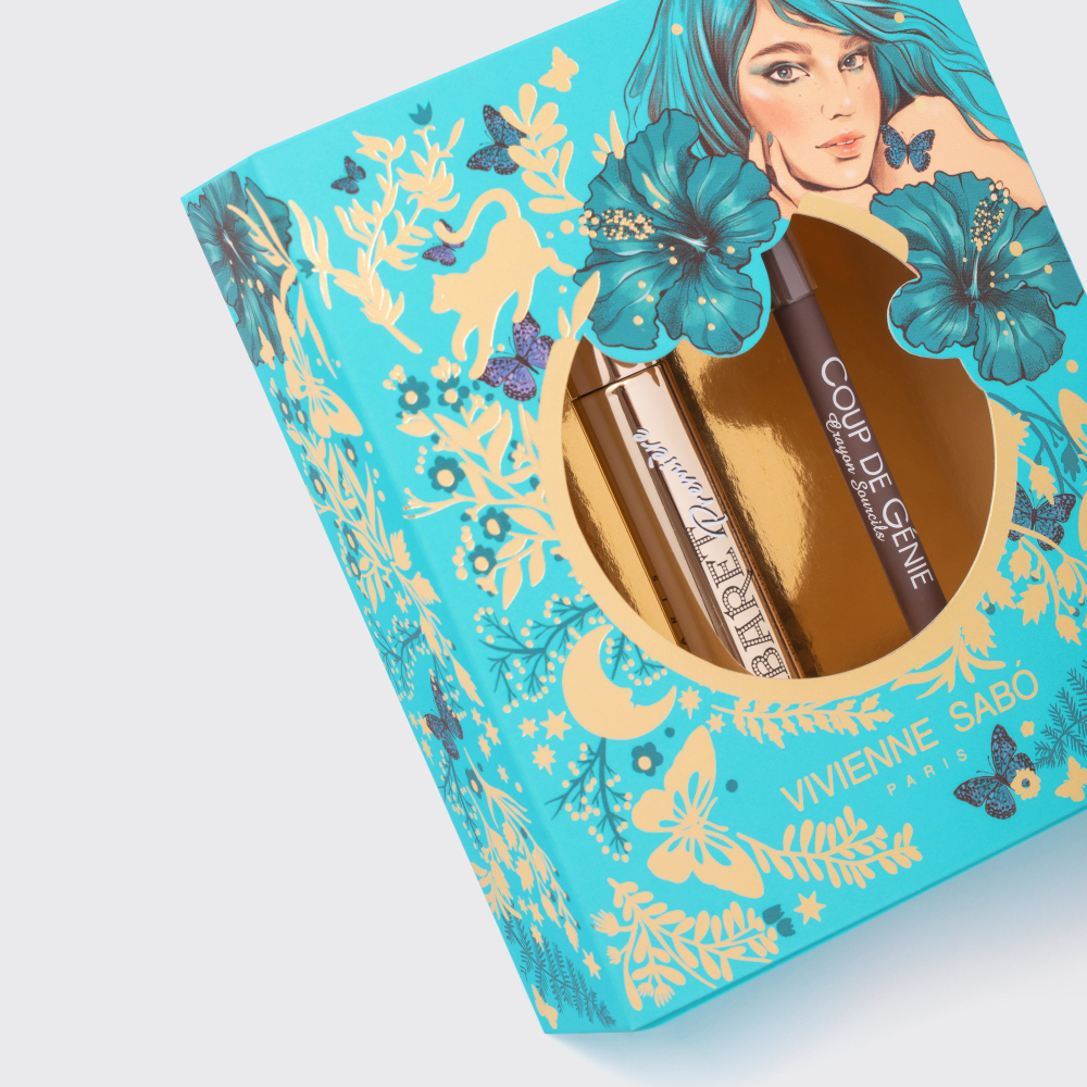 Набор подарочный: Тушь для ресниц Cabaret Premiere + Карандаш для бровей тон 001 купить в VISAGEHALL