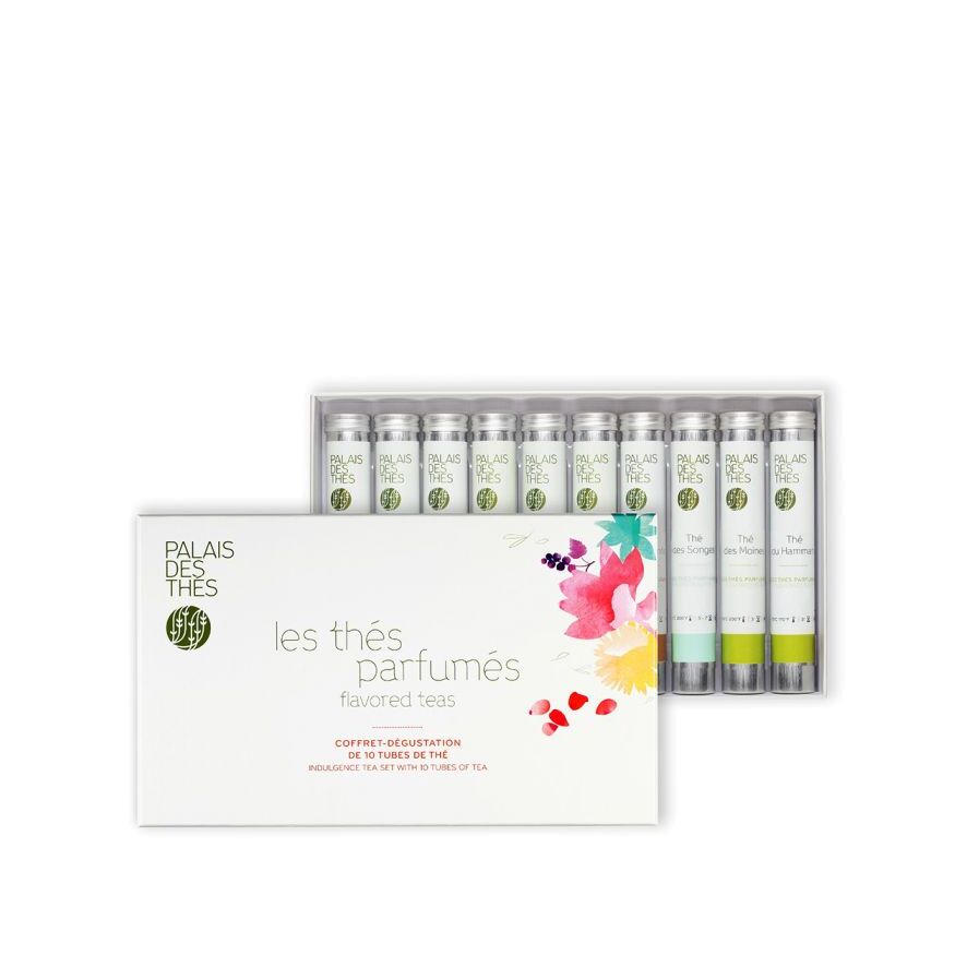 Набор ароматизированного чая в металлических трубочках