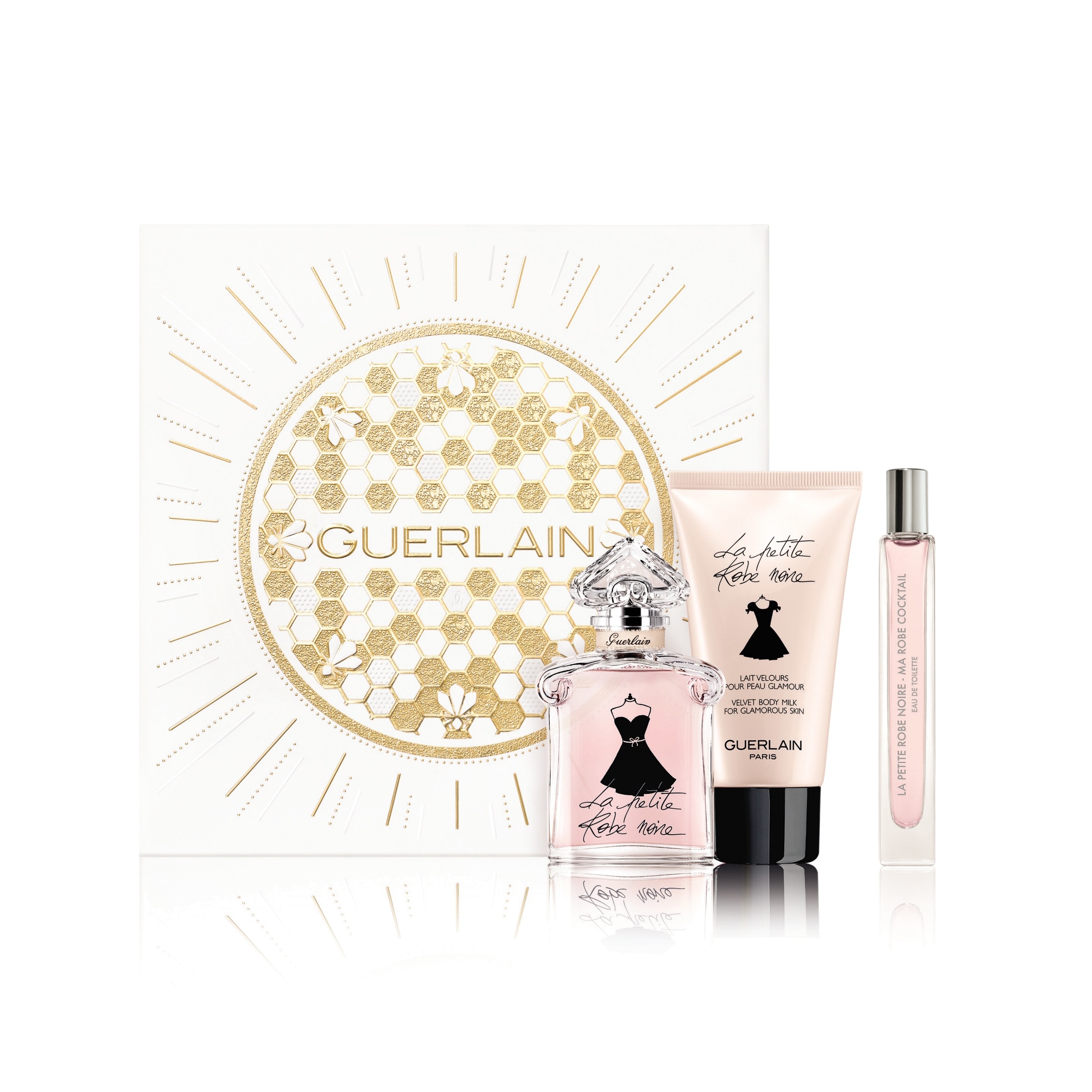 Набор La Petite Robe Noire edt 50мл + Миниатюра 10мл + Молочко для тела 75мл купить в VISAGEHALL