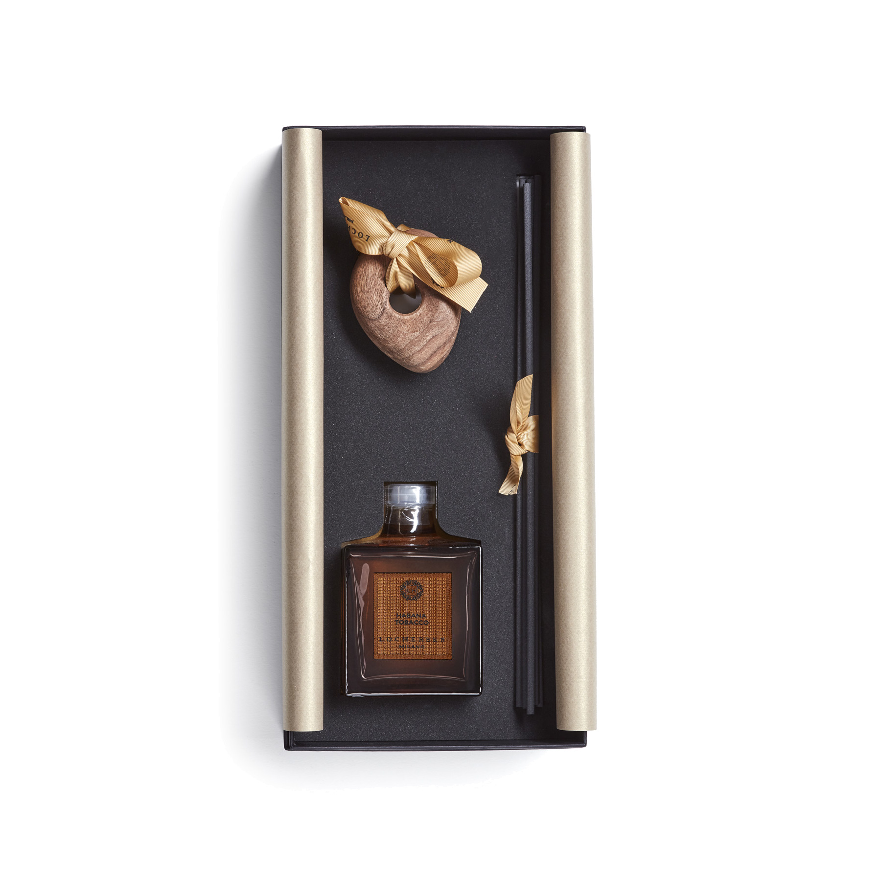 Habana Tobacco Аромадиффузор с деревянной крышкой купить в VISAGEHALL