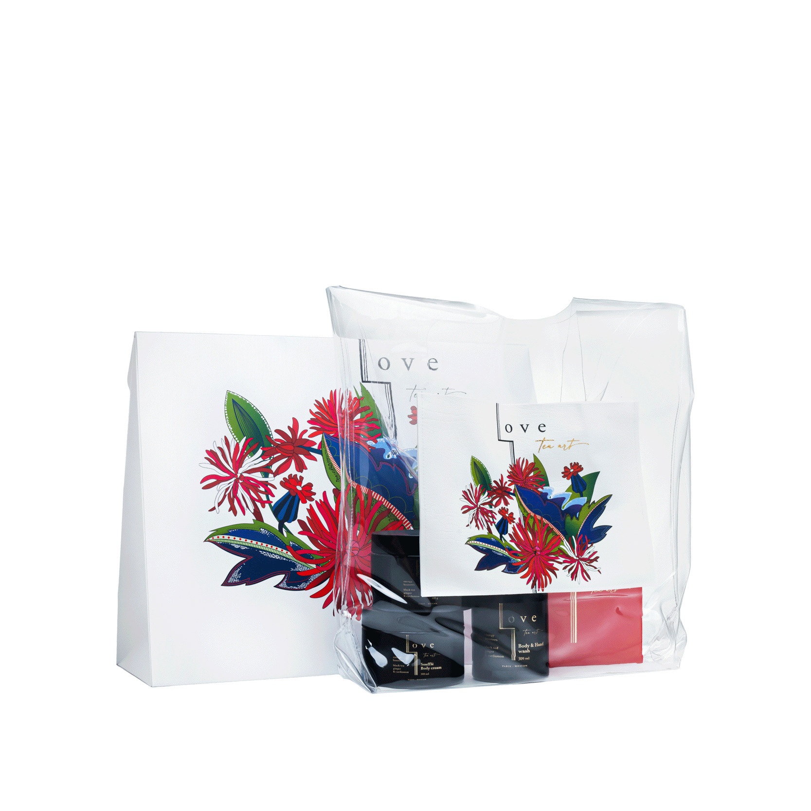 Набор Красные цветы купить в VISAGEHALL