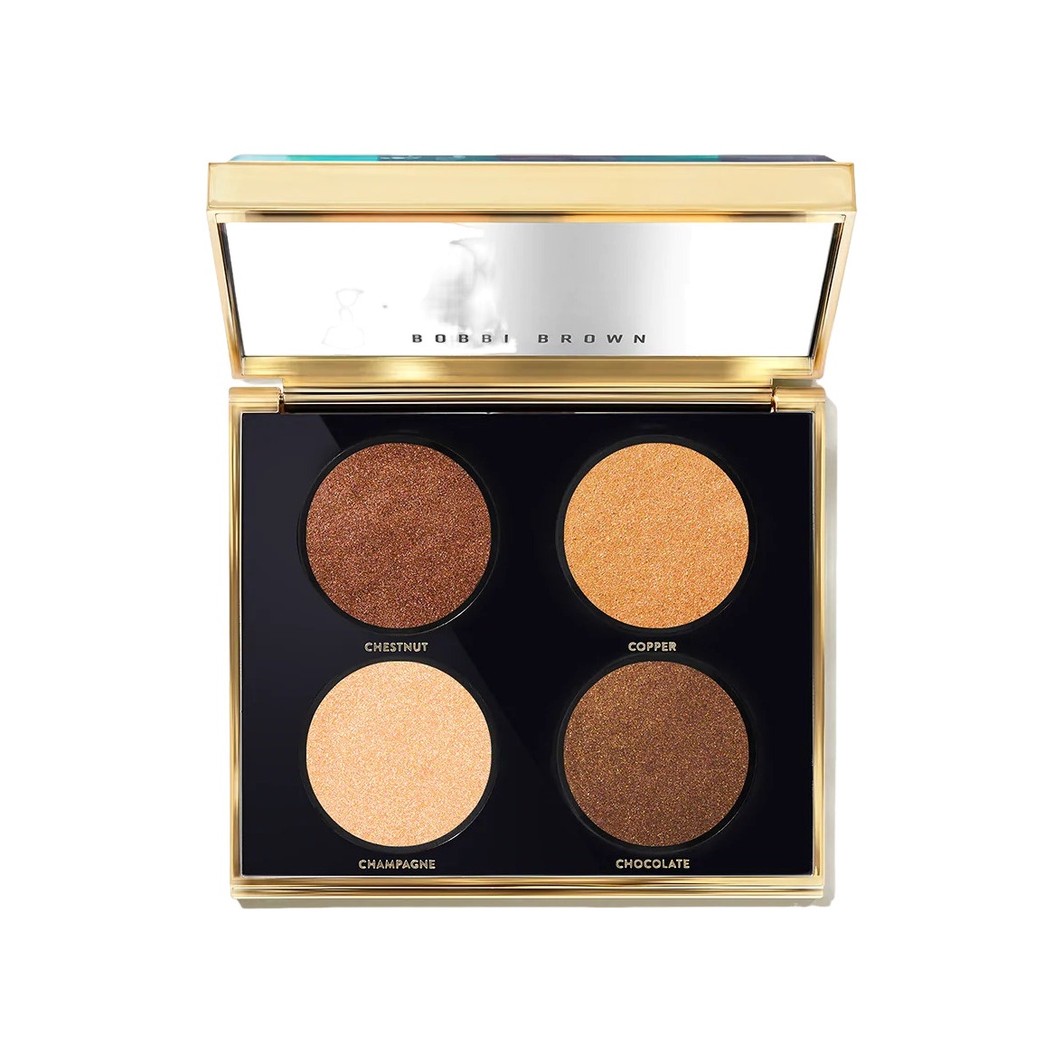 Палитра теней Luxe Eyeshadow Quad Bronze купить в VISAGEHALL