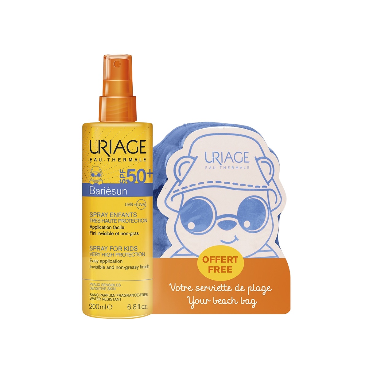 Набор Bariesun: Спрей для детей + Полотенце купить в VISAGEHALL