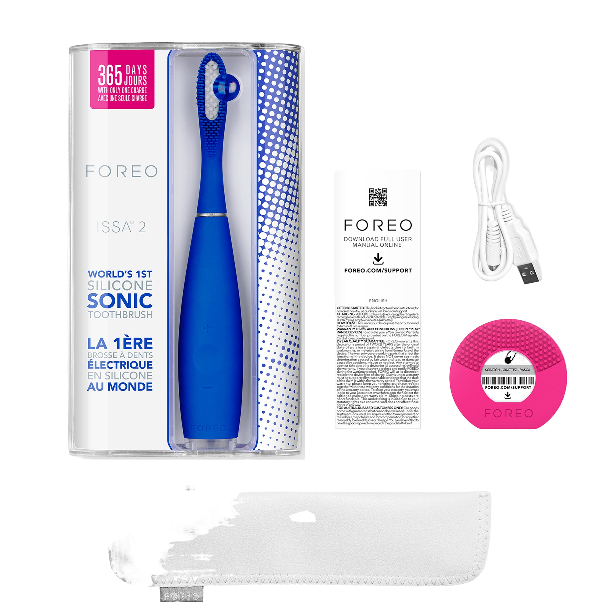 Зубная щетка электрическая Issa 2 Cobalt Blue купить в VISAGEHALL