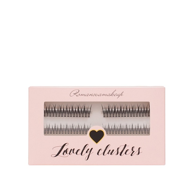 Пучки-сердечки для ресниц Lovely Clusters Mix