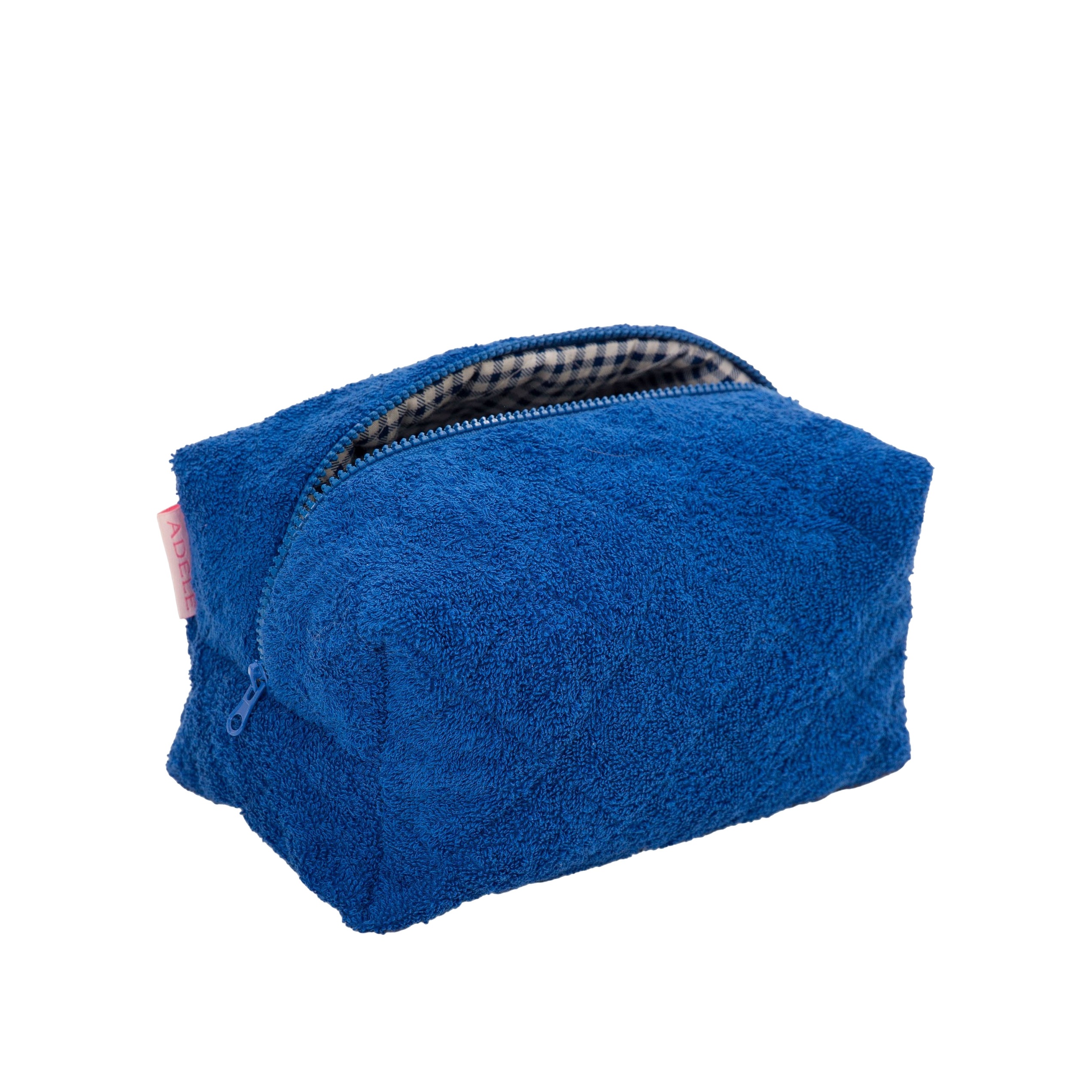 Косметичка махровая Синяя  купить в VISAGEHALL