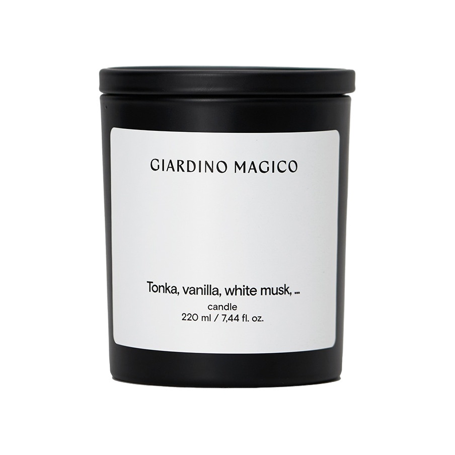 Свеча парфюмерная Tonka, vanilla, white musk купить в VISAGEHALL