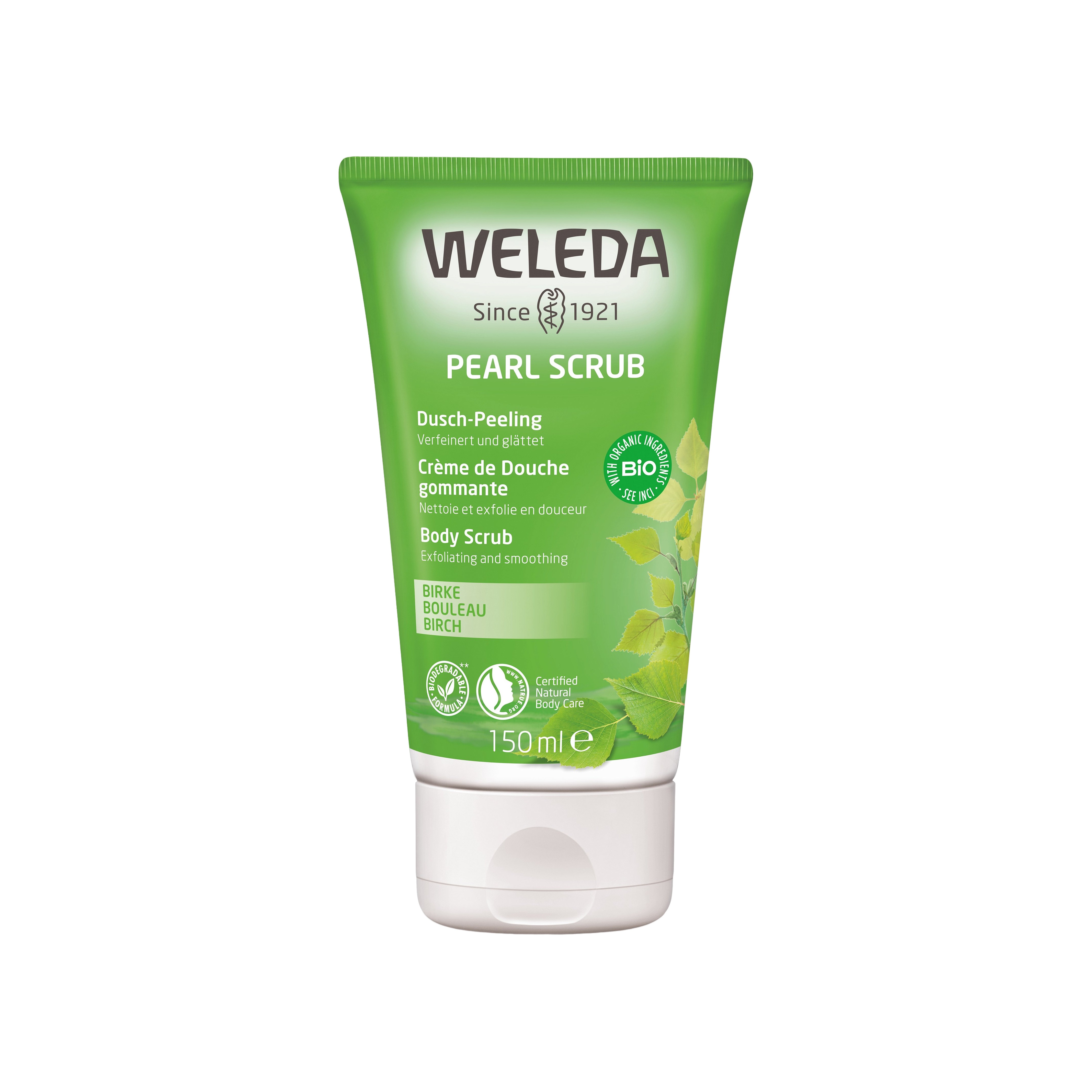 Пилинг для душа березовый  купить в VISAGEHALL