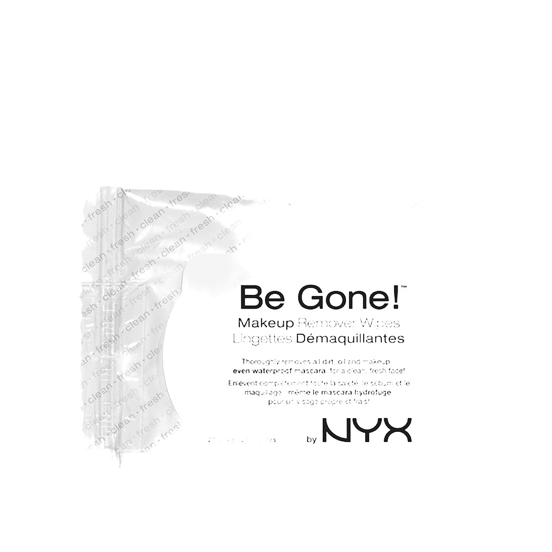 Салфетки для снятия макияжа Be Gone Makeup Remover Wipes  купить в VISAGEHALL