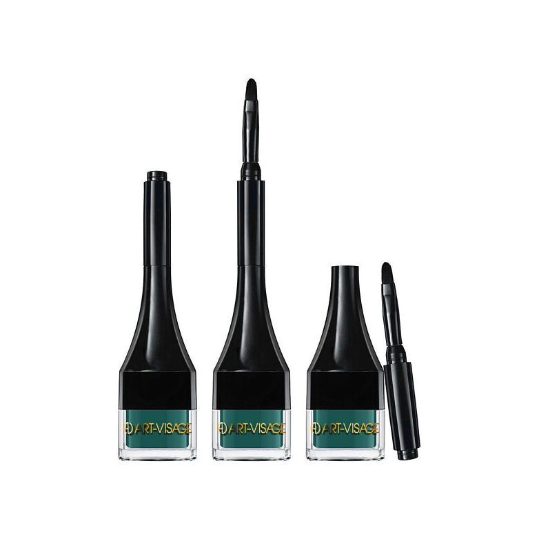 Подводка гелевая стойкая зелёная Long Lasting Gel Eyeliner Hollywood