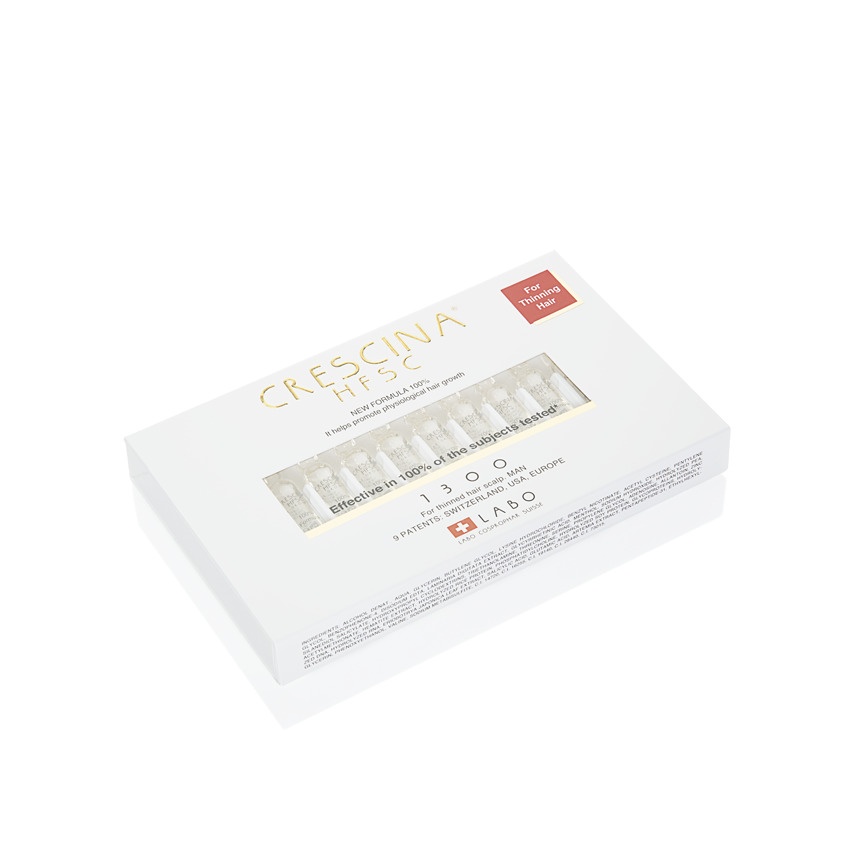 Лосьон 1300 для мужчин для предотвращения потери и стимуляции волос №10 (10 ампул)