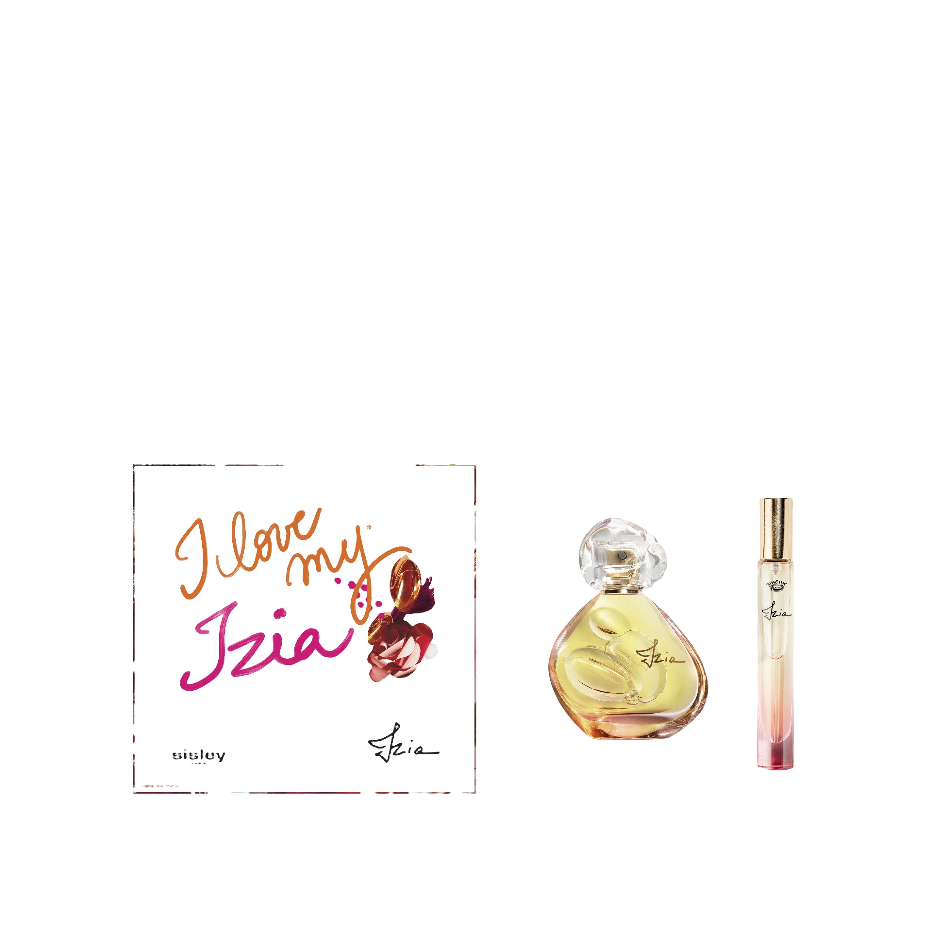 I love My Izia Набор: Парфюмерная вода + Миниатюра купить в VISAGEHALL