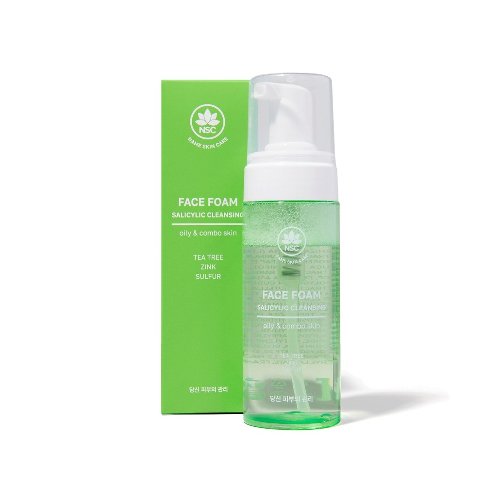 Пенка очищающая для лица с салициловой кислотой, серой и цинком