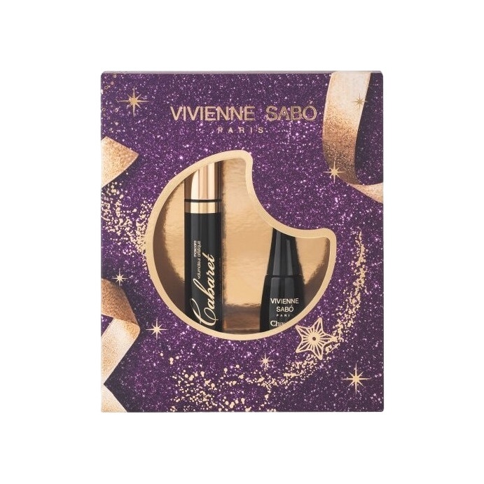 Набор подарочный: Тушь для ресниц Cabaret Premiere + Подводка для глаз жидкая Charbon