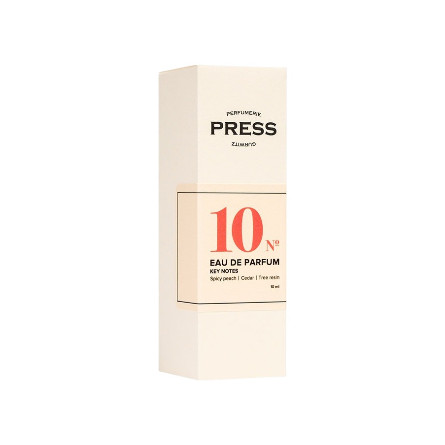 Парфюмерная вода № 10 Spicy peach Cedar Tree resin купить в VISAGEHALL