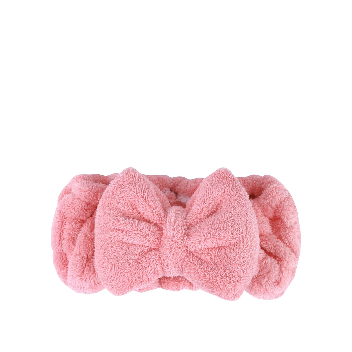 Бант-повязка для фиксации волос Розовая купить в VISAGEHALL