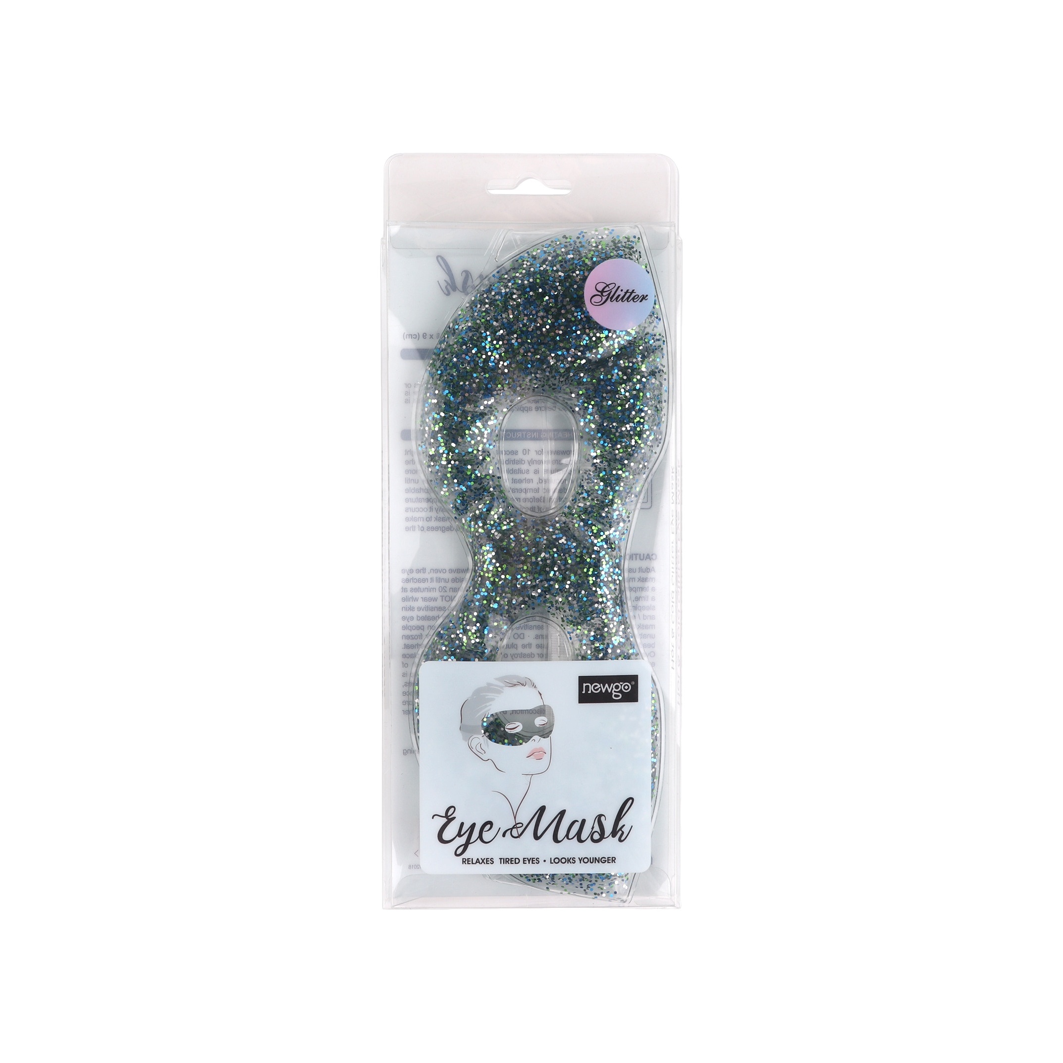 Маска для глаз Hot & Cold Glitter Eye Mask III 24.6х9см купить в VISAGEHALL