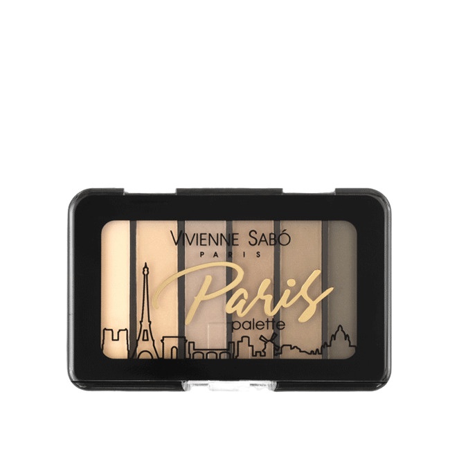 Палетка теней для век Palette D'ombres a Paupieres Mini Paris 01 