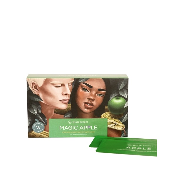 Полоски для зубов отбеливающие Magic Apple 
