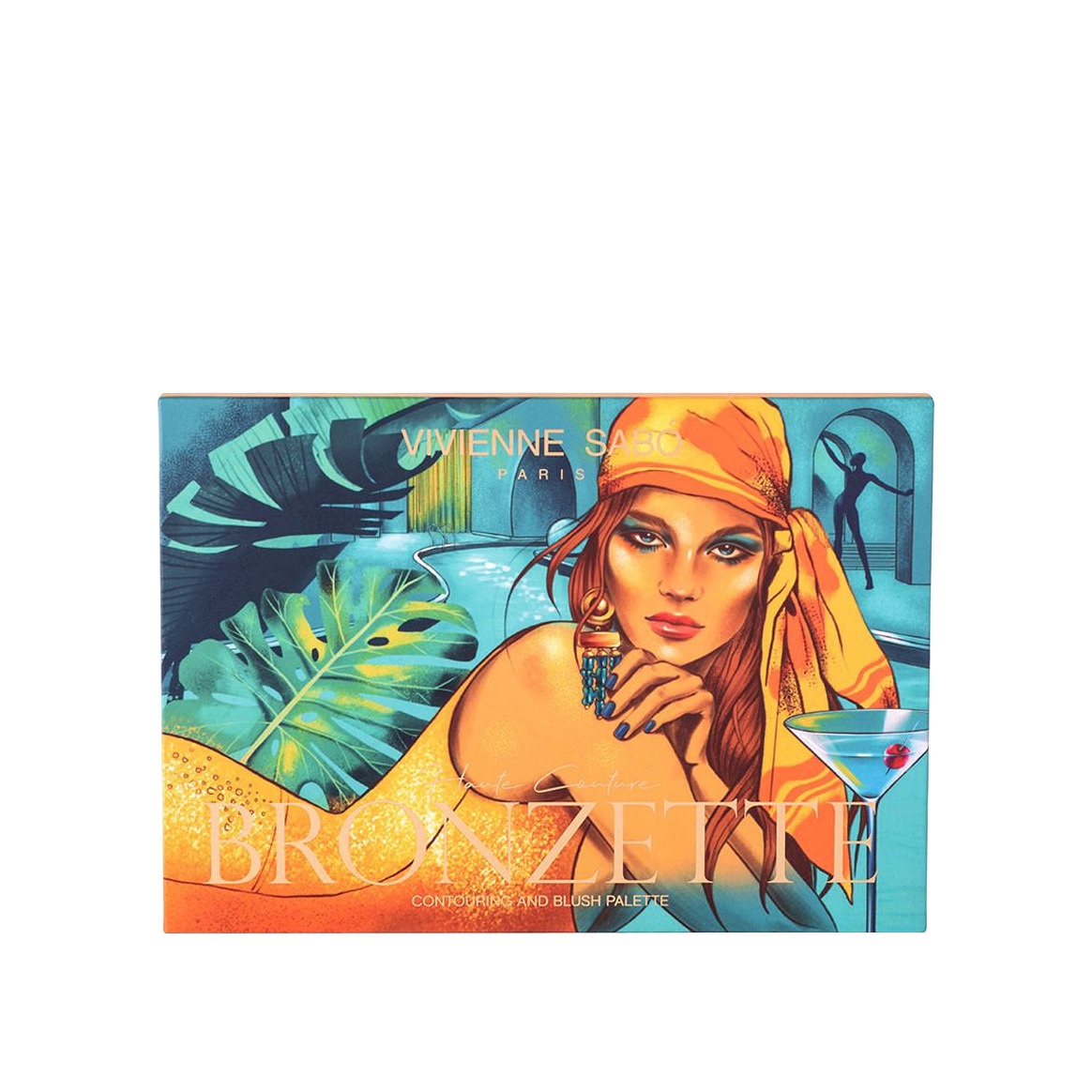 Палетка контуринга и румян Haute Couture Bronzette  купить в VISAGEHALL