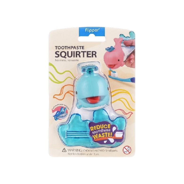 Дозатор зубной пасты розовый Whale Bluey