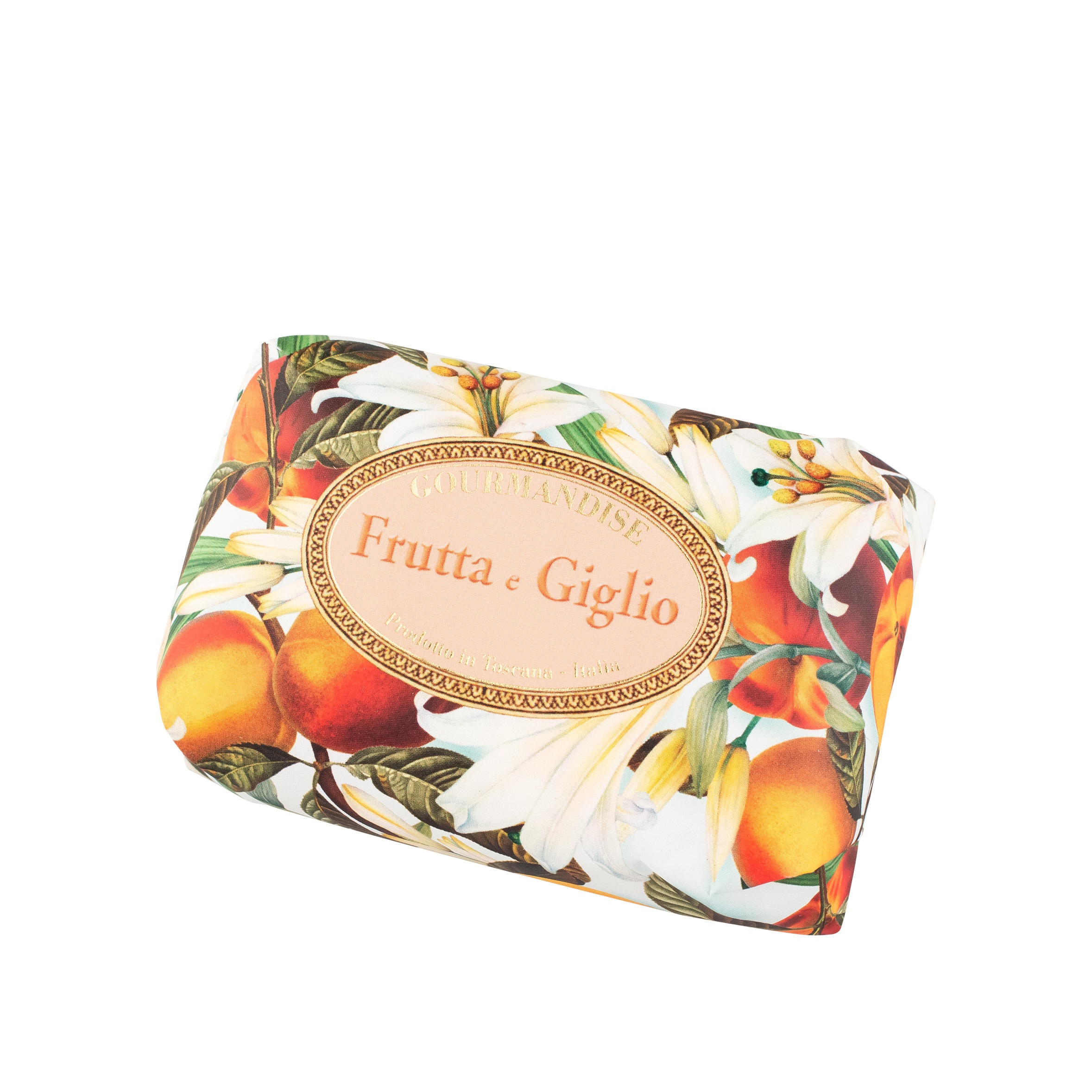 Мыло натуральное парфюмированное Фрукты и Лилии  купить в VISAGEHALL