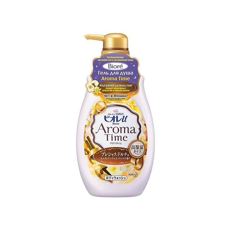 Гель для душа Изысканное удовольствие Aroma Time 500мл