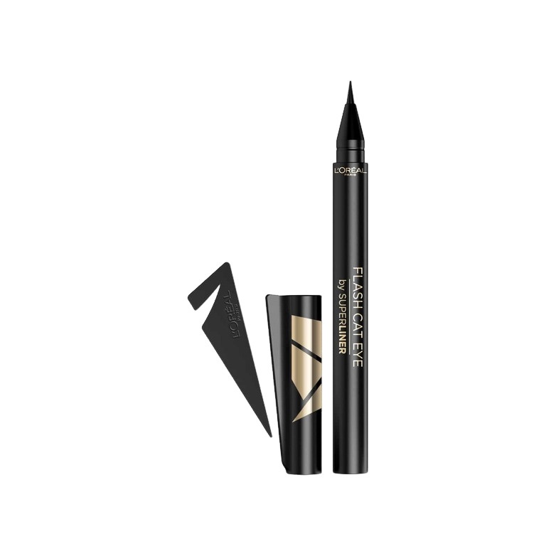 Подводка для глаз Superliner Cat Eye с трафаретом 01 черный
