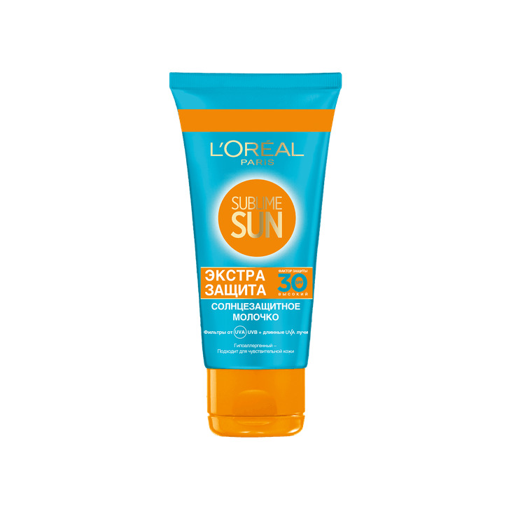 Молочко для тела Экстра защита Sublime Sun SPF30 50мл