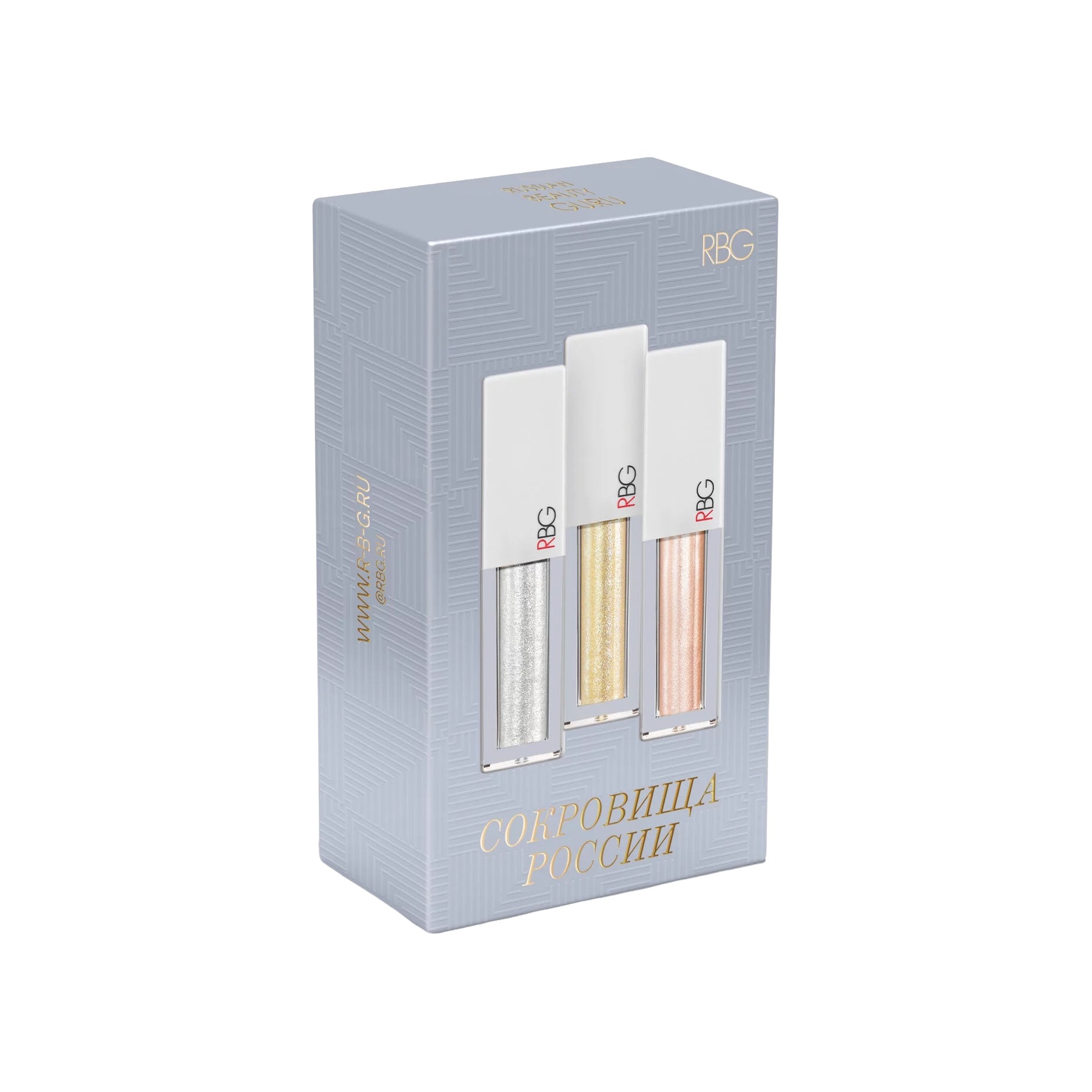 Набор теней Сокровища России купить в VISAGEHALL