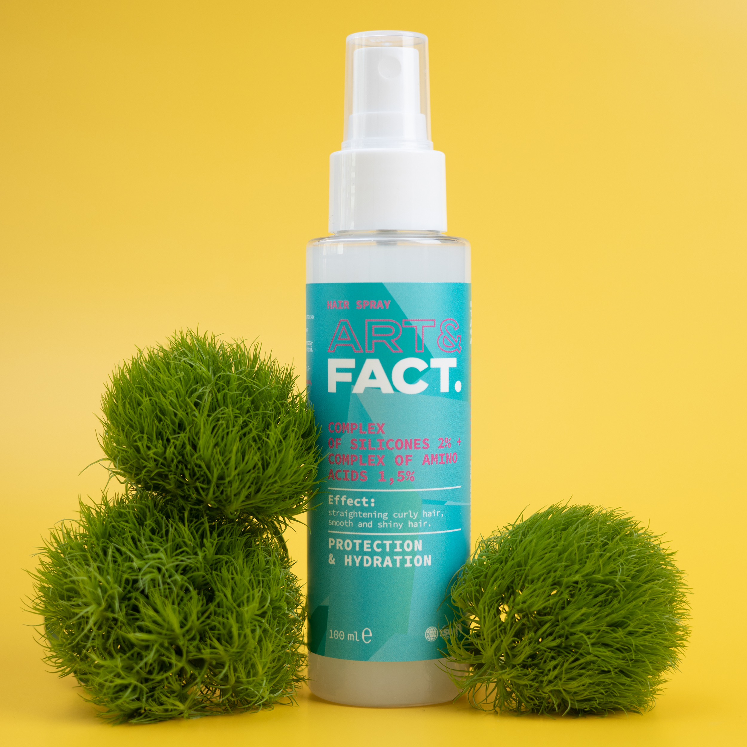 Спрей разглаживающий и увлажняющий термозащитный для волос Сomplex of silicones 2% купить в VISAGEHALL