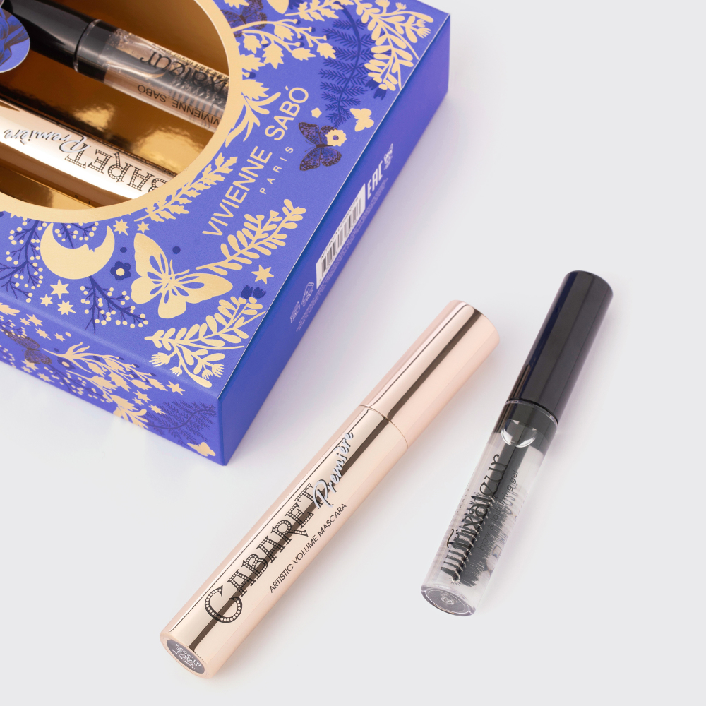 Набор подарочный: Тушь для ресниц Artistic Volume Cabaret+Гель для бровей купить в VISAGEHALL