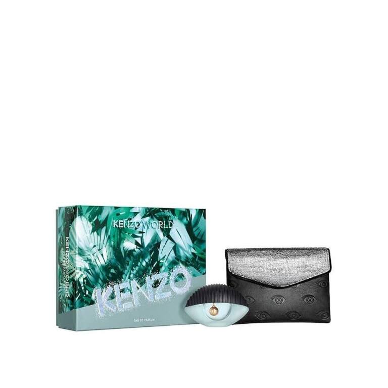 Набор KENZO WORLD: Парфюмерная вода 50мл + Аксессуар