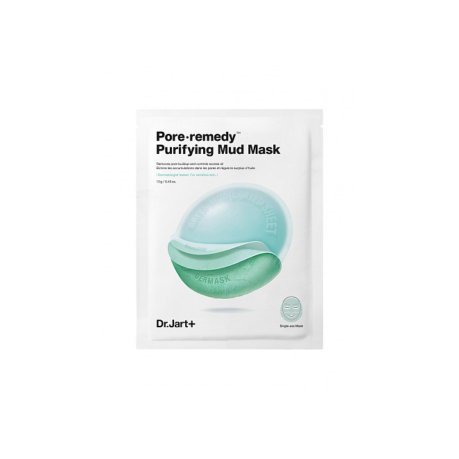 Маска для лица обновляющая с зеленой глиной Purifying Mud Mask Pore Remedy купить в VISAGEHALL