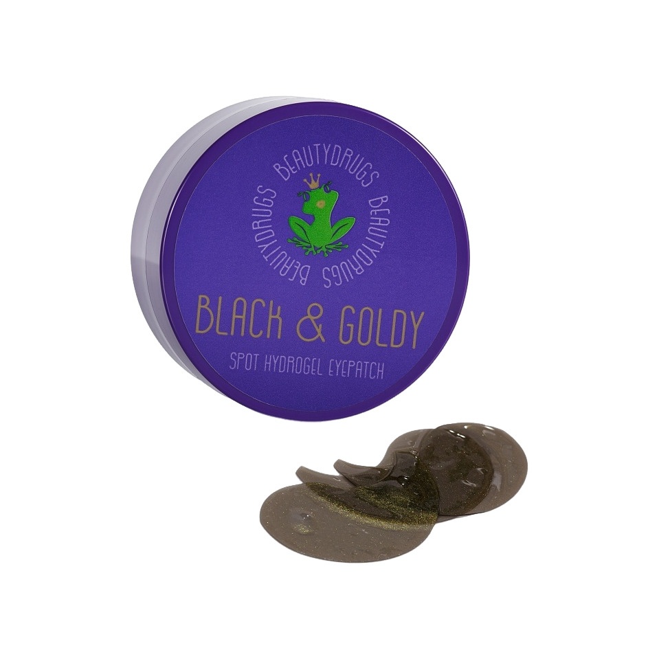 Патчи для глаз Black&Goldy Hydrogel Eyepatch