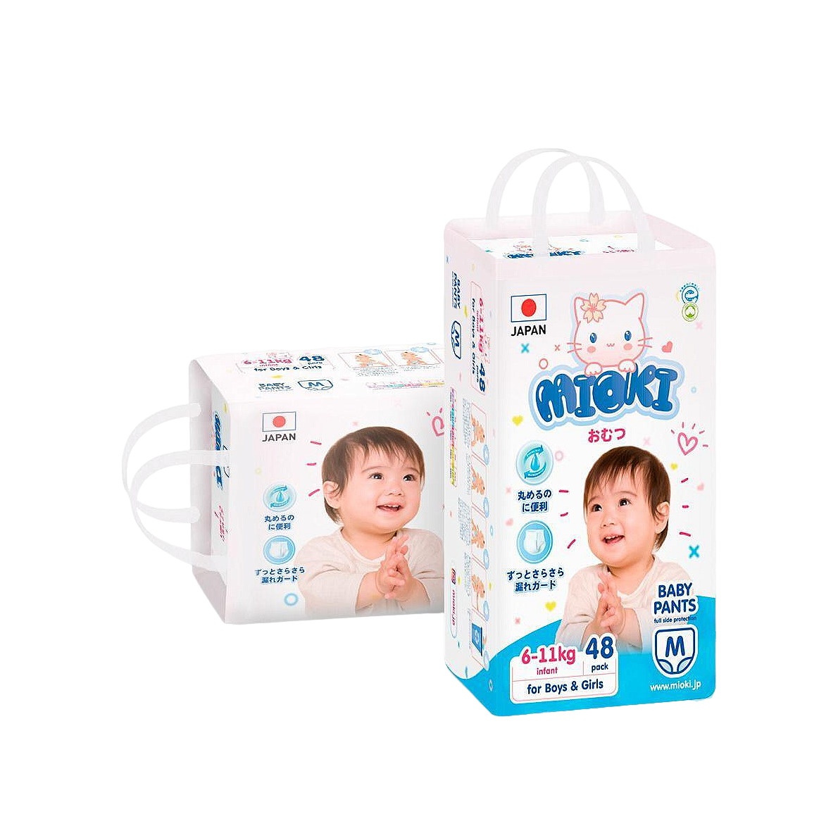 Трусики-подгузники M 6-11кг 46шт купить в VISAGEHALL