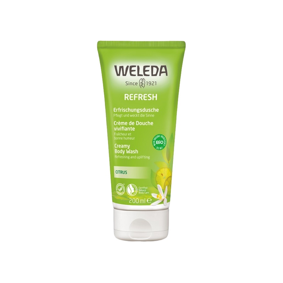 Гель для душа цитрусовый освежающий 