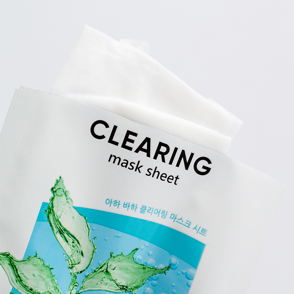 Маска тканевая с AHA/BHA кислотами для очищения пор купить в VISAGEHALL