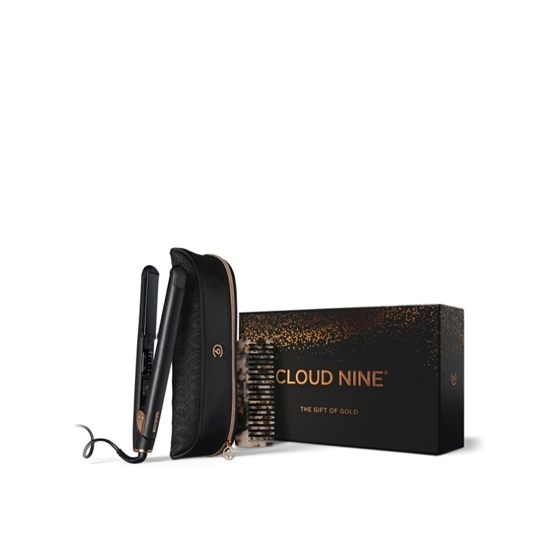 Набор подарочный "Стиль в золоте": Стайлер для выпрямления волос Классик