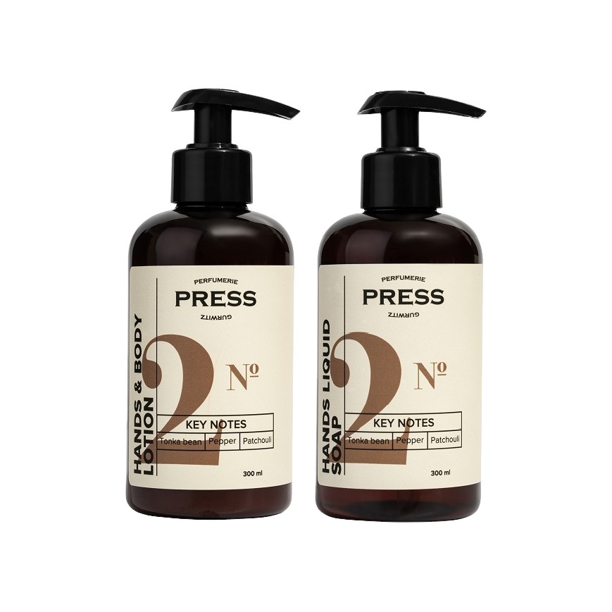 Набор: Жидкое мыло и Молочко для тела №2 