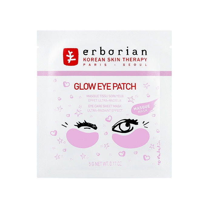 Патчи тканевые для области вокруг глаз Glow