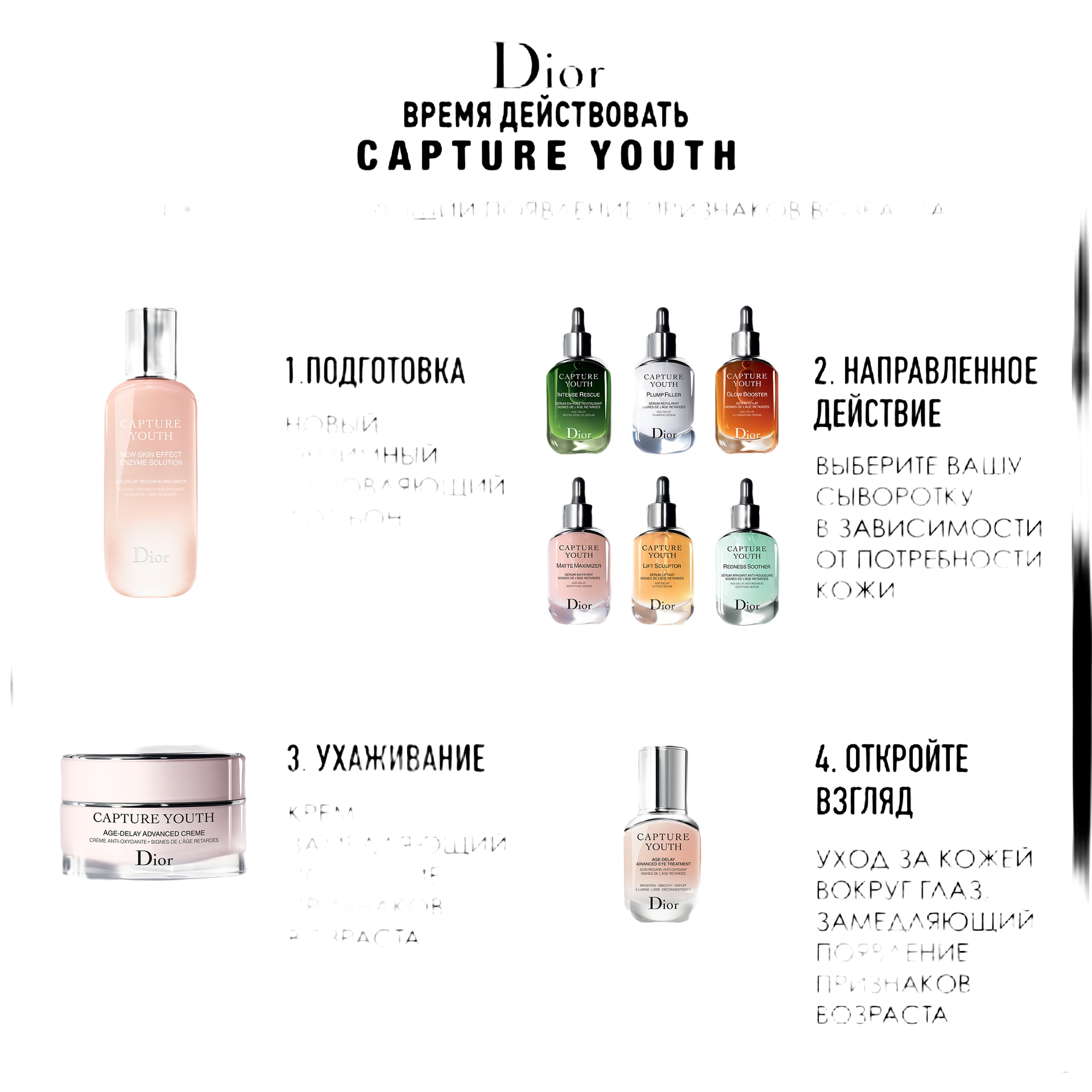 CAPTURE YOUTH~Средство для ухода за кожей вокруг глаз купить в VISAGEHALL