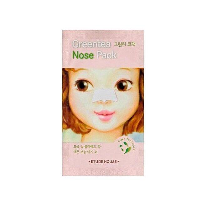 Полоски для носа с экстрактом зеленого чая очищающие