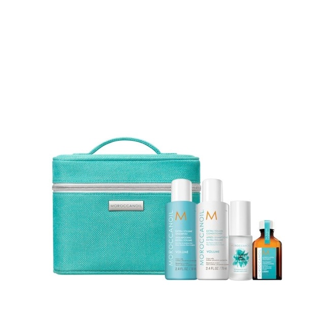 Набор дорожный Volume: шампунь+кондиционер+масло восстанавливающее+мист парфюмированный