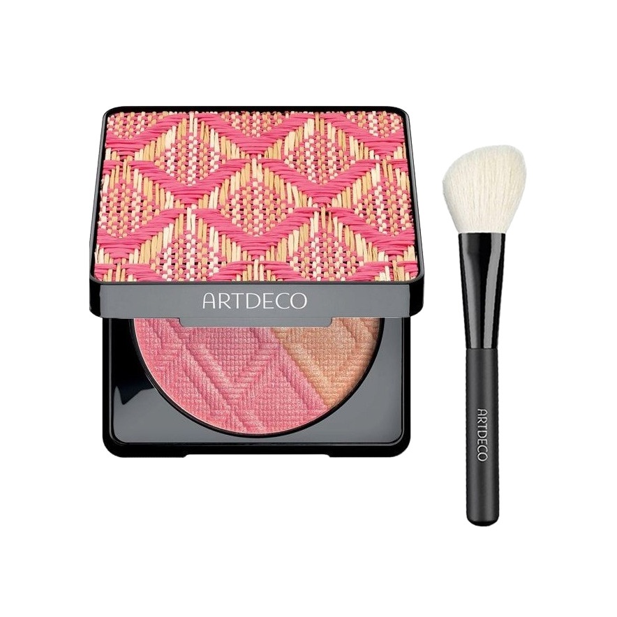 Набор: Румяна + Кисть для пудры